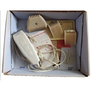 Vintage Manning Bowman Hair Clippers Shear Model 254 w Box INCOMPLETE 1950s